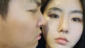 강남·이상화, 장난기 가득 다정한 부부…밀착 포즈 