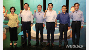與 ‘충청 대전’ 첫 승자는…이재명·이낙연 ‘나야 나’