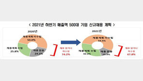 대기업 68% “코로나로 하반기 신규채용 없거나 계획 미정”
