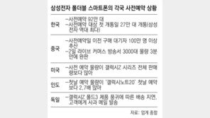 ‘갤럭시 폴더블’ 열풍… ‘삼성 폰의 무덤’ 中서 사전예약 100만대 