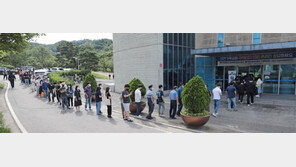 추석 2주 앞두고 ‘미리 성묘’ 장사진