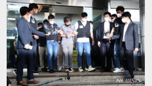 끝내 마스크 안 벗은 강윤성…“성관계 문제로 죽인거 아냐”