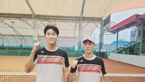 수원시청, 동아일보기 정구 男복식 정상 올라