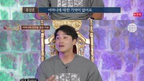 홍성흔 “이혼한 어머니, 아내에게 전화 걸어 욕설…연 끊었다”