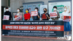 “성관계 날짜 잡자”… 수년간 제자 성희롱한 홍대 미대 교수