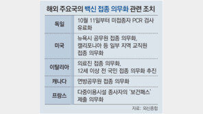 정부, 의료진-교사 등 백신 의무접종 검토… ‘위드 코로나’ 준비 