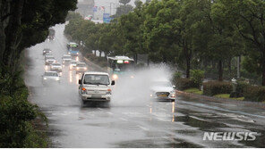 제주도 산지 호우·강풍주의보…시간당 50㎜ 비 예상