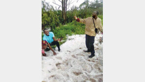 적도 바로 위 카메룬에서 눈이? 