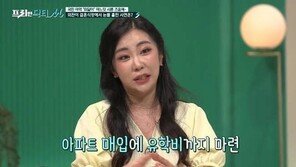 김성은 “미달이 시절 광고 30편…집 사고 유학비 벌어”