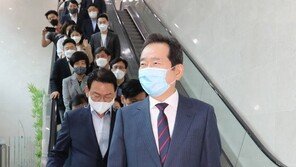 與, 정세균 사퇴에 “안타까워…귀한 비전 당 공약에 녹일 것”