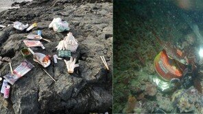 쓰레기에 지친 거문도 갯바위… 내달 13일부터 1년간 ‘휴식’ 