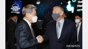 방한 폼페이오 “北, 트럼프와 접촉 이후 ICBM 발사 안 해”