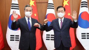 정의용 “한반도 평화 핵심 파트너”…왕이 “평화·안정의 수호자”