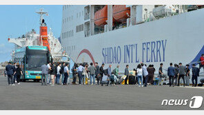 포항~울릉 항로에 1만톤급 여객선 취항…6시간30분 소요