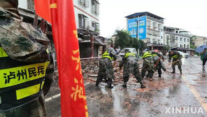 中쓰촨성 6.0 지진 피해 커져…3명 사망·88명 부상