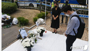 서울시 “자영업자 분향소, 방역수칙 위반 아냐…경찰 과도”