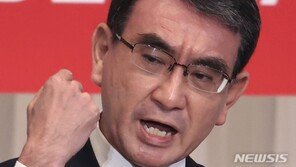 선호도 1위 고노, 日총리직 꿰찰까?…역전패 당할 수도