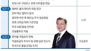 文, 임기 마지막 유엔총회 참석 방미 키워드…‘BTS·평화·백신·유해’
