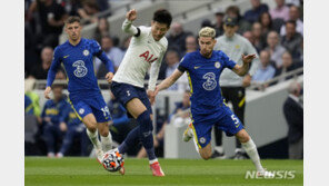‘손흥민 복귀’도 역부족…토트넘, 첼시에 0-3 완패