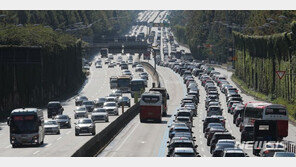 연휴 마지막날 귀경길 정체 시작…부산~서울 6시간20분