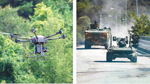 소총사격 드론… 무인 장갑차… 미래형 무기들 첫선