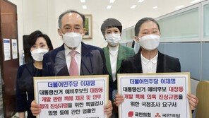 野 “이재명-유동규-김만배 등 핵심 15명 계좌추적해야” 