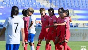 여자축구, 우즈벡 4-0 완파…여자 아시안컵 본선 진출