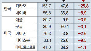플랫폼 규제에 韓-中-美 빅테크 동반하락… 개미들 고민 깊어진다