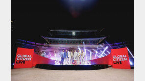 BTS ‘2021 글로벌 시티즌 라이브’ 오프닝…韓 아름다움 알렸다