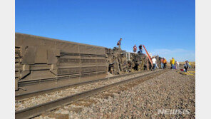 美 몬태나서 여객열차 탈선…최소 3명 사망 50여명 부상