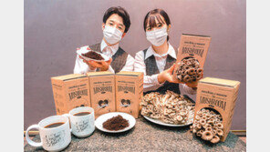 원두 찌꺼기 활용한 버섯 재배 키트