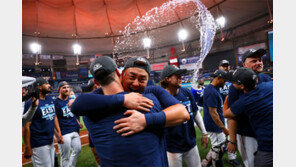 최지만의 탬파베이, 2년 연속 AL 동부 우승