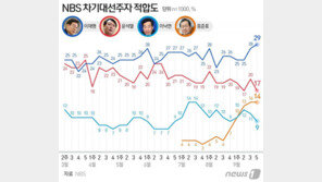 대장동 의혹에도 이재명 29% 윤석열 17%…6개월만에 최대 격차