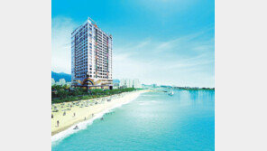 낙산해수욕장을 한걸음에 누린다