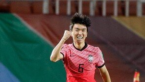 후반 3분 황인범 선제골…한국, 시리아에 1-0 리드