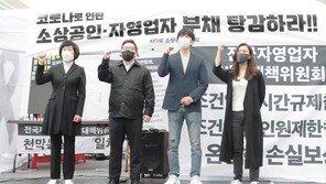 자영업자 손실, 1억한도 80%까지 보상 