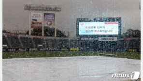 프로야구 잠실 KT-LG 우천 취소…11일 오후 2시 편성