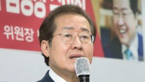 洪 “이재명, 청와대 아니라 구치소 가야할 사람…참 고마워”