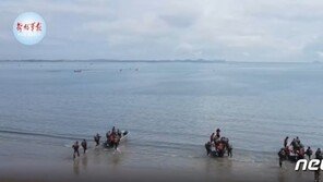 中, 시진핑 ‘대만통일’ 강조 후 푸젠성 ‘상륙’ 훈련 영상 공개