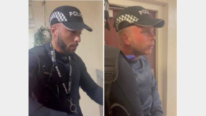 경찰 유니폼·곤봉 들고 “문 열어달라”…신분증 요구하자 줄행랑