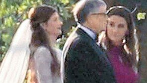 게이츠 장녀, 이집트계 승마 선수와 결혼