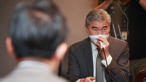 성김 “종전선언 제안 계속 논의 고대…이번 주말 방한” 