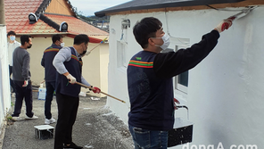 세븐일레븐, 조손가정 주거환경개선 봉사활동…ESG 경영활동 일환