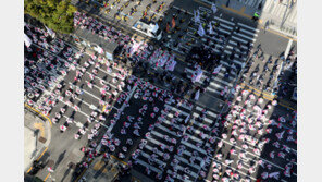 민노총 ‘총파업 대회’ 1시간54분만에 마무리…2만7000명 몰려