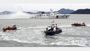 불법조업 외국 어선 단속 종합훈련