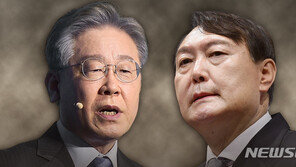 이재명 34% 윤석열 31%…이재명 33% 홍준표 30% ‘접전’