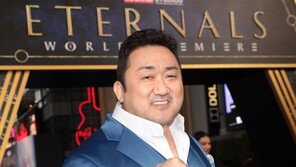 마동석 간담회에 졸리 깜짝등장…“그와 신나는 액션신”