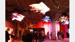 LG OLED 디스플레이로 만든 미디어아트, 런던서 전시