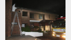 사천 한 성당서 밤에 불…70대 수녀 화상