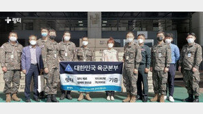 링티, 대한민국 육군본부·육군 32개 부대에 3억6100만원 상당 제품 기증